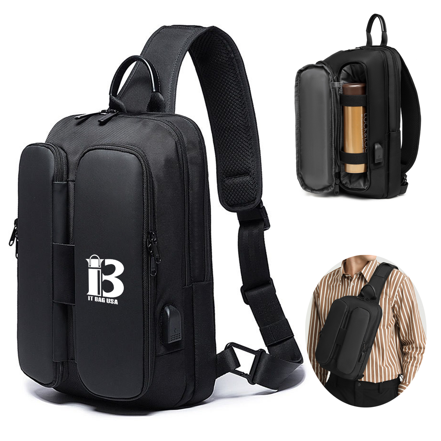 Portable Lightweight Practical Shoulder Chest Bag