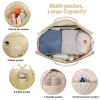Polyester Laptop Tote Bag Set With Zipper