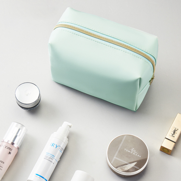 PU Leather Macaron Makeup Bag