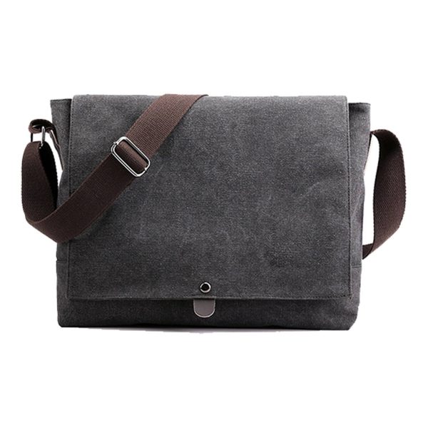 Canvas Cross-Body Bag Fashion Lightweight for Men