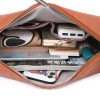 PU Leather Crescent Shoulder Hobo Purses for Women