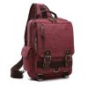 Canvas Cross-body Bag Anti-Theft For Women Men