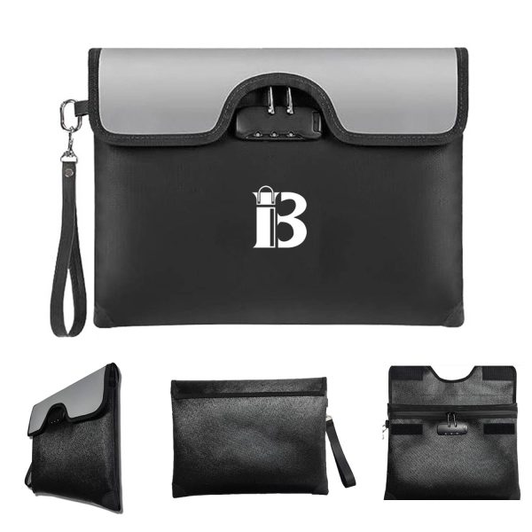 Fireproof Document Bag W/ Lock