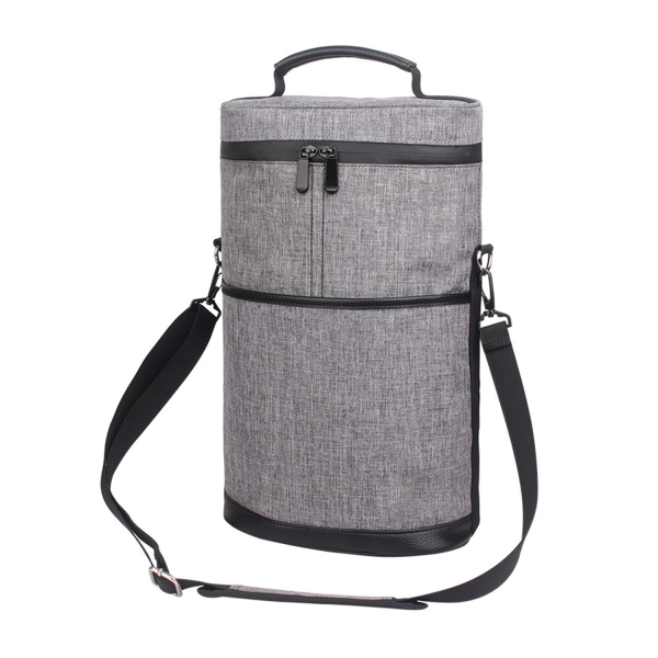 Oxford Insulated Wine Gift Tote Bag
