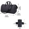 Convertible Suit with Shoes Case Waterproof DuffelBag
