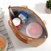 Outdoor Insulation Picnic Kraft Paper bento bag