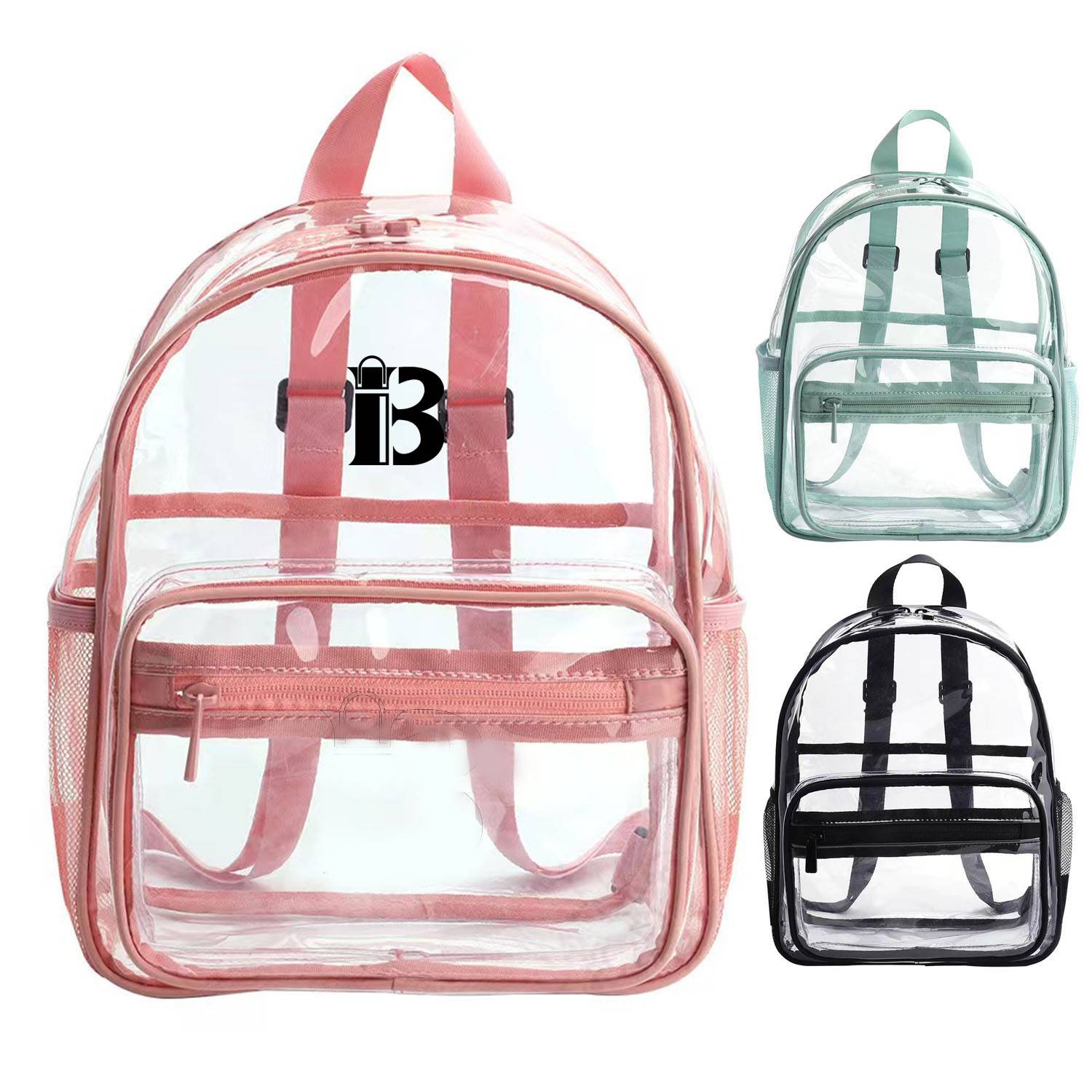 MINI PVC Clear School Backpack For Kids
