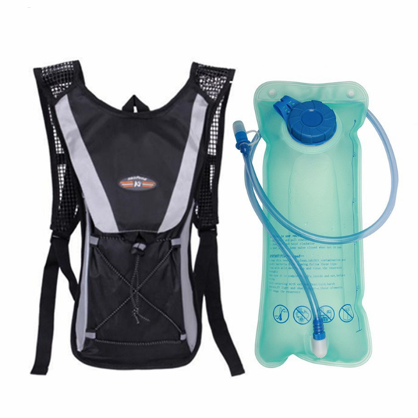 Black Hydration Backpack