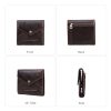 Genuine Leather RFID Magnetic Multiple positions Wallet
