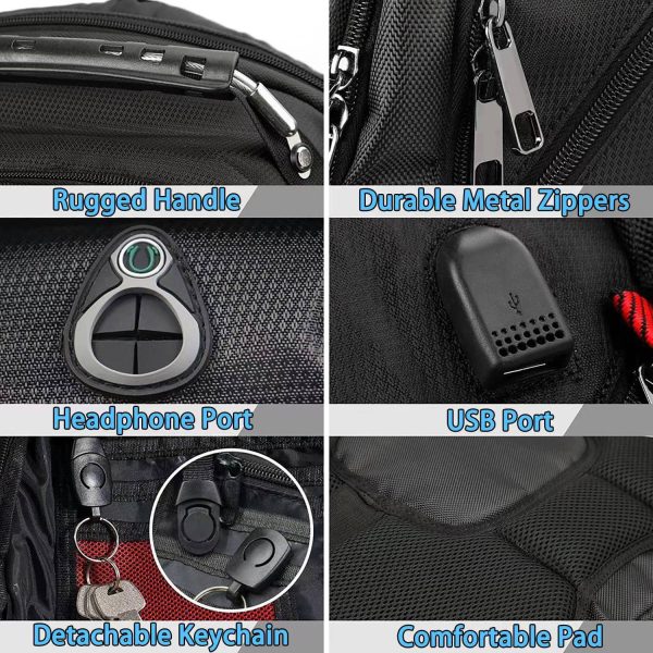 50L Extra Large Laptop Backpacks for Men Women