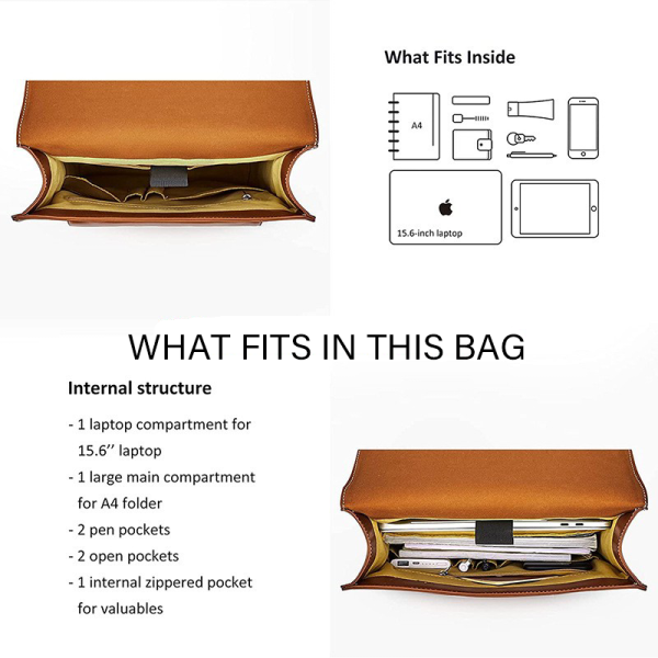 Laptop Backpack for Women PU Leather Bag
