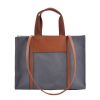 Canvas Tote Bag Clash Color Customized for Women