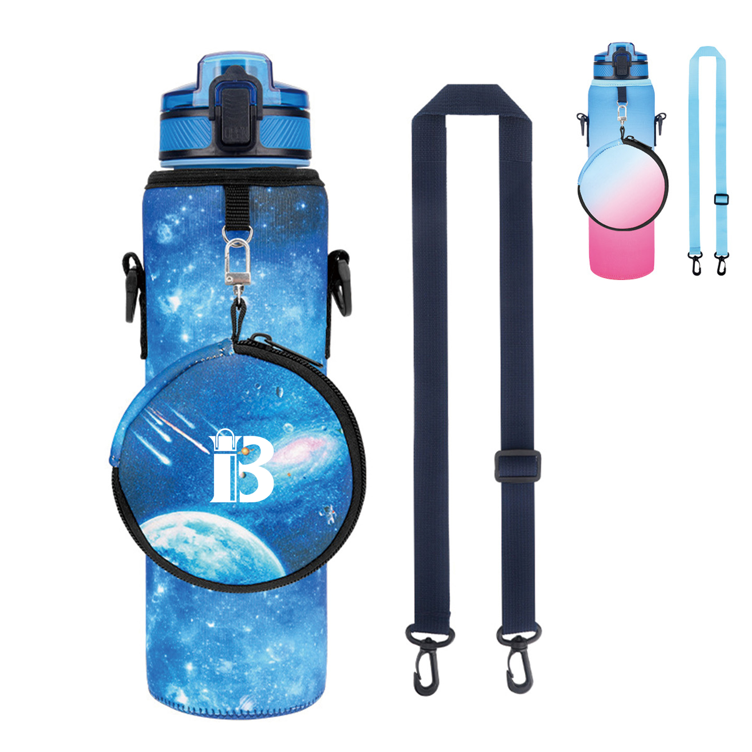 Neoprene Outdoor Sports Water Cup Cover Bottle Bag