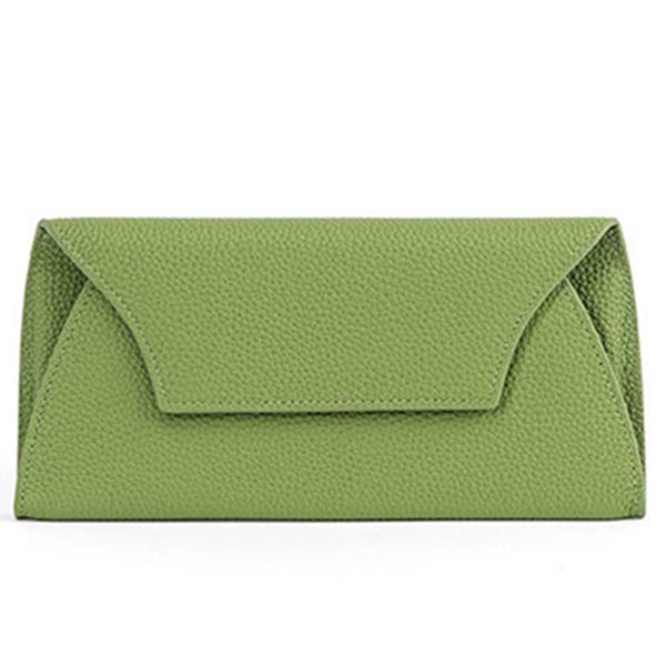 Ultra Slim Thin Genuine Leather Womens Wallet/Purse