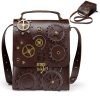 PU Steampunk women's cross-body bag