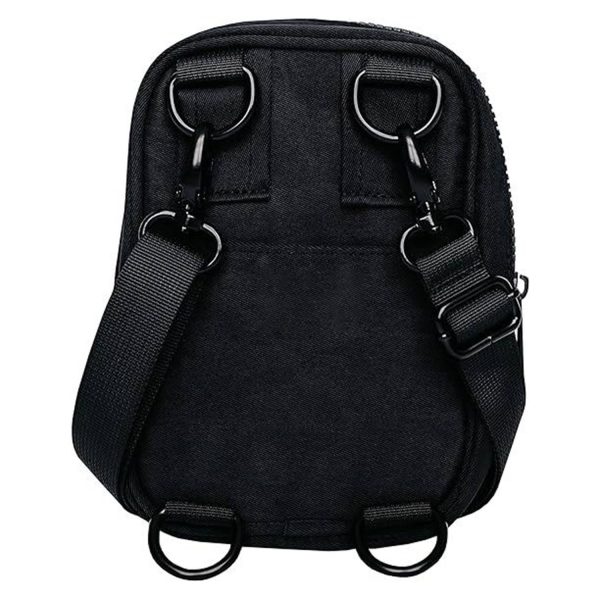 Nylon Portable Mini Bag With 5 Different Way To Wear