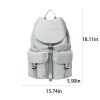 Diagonal Nylon Wterproof Shoulder Backpack