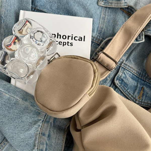 Nylon Leisure Shoulder Crossbody Bag