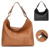 Women Soft Shoulder Tote Leather Handbags