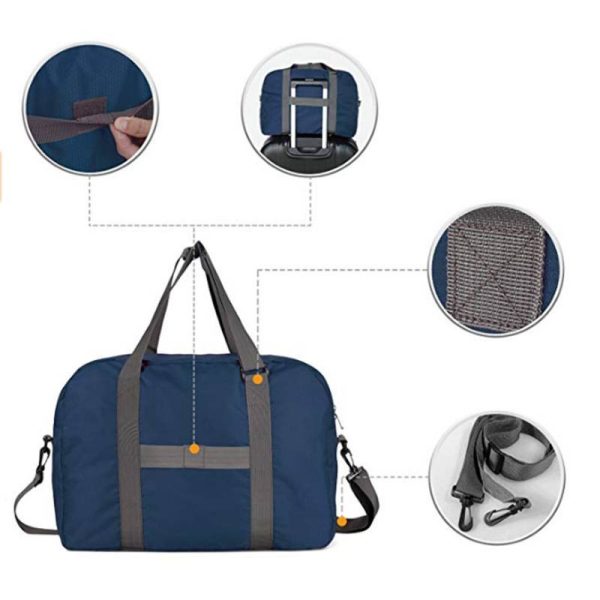 Polyester Portable Folding Duffle Bag