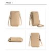 Pu Small Mobile Phone Crossbody Bag with Card Slots