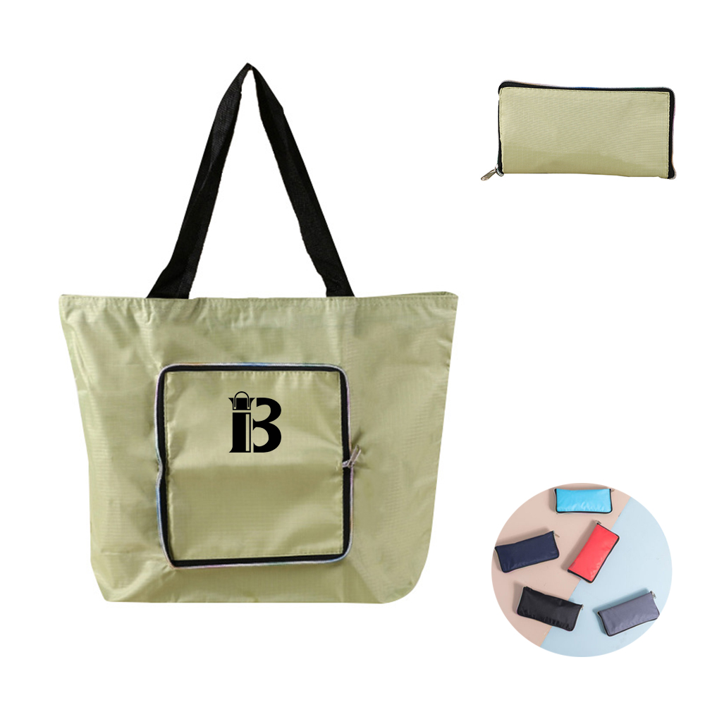 Foldable Zipper Shopping Bag