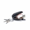 Round Coin Purse With Keychain