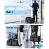Weekend Outing With A Slung Duffel Bag