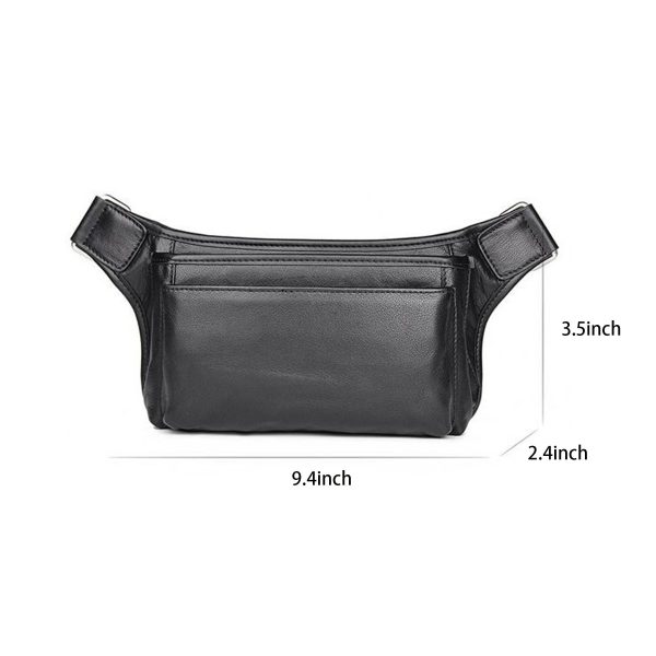 Leather Wearable Chest bag for man