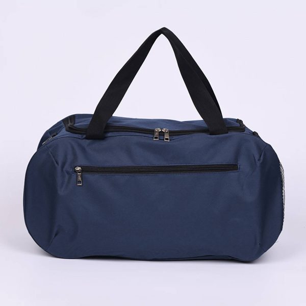 Solid color travel sports and fitness bag
