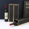 Gold Rim Wine Gift Paper Bag