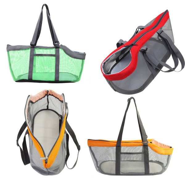Portable Pet Carrying Mesh Bag
