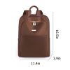 Nylon Laptop Backpack Lightweight Schoolbag