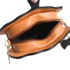PU leather Pumpkin Purse cross-body bag for halloween