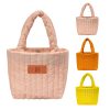 Custom down cotton filled tote bag