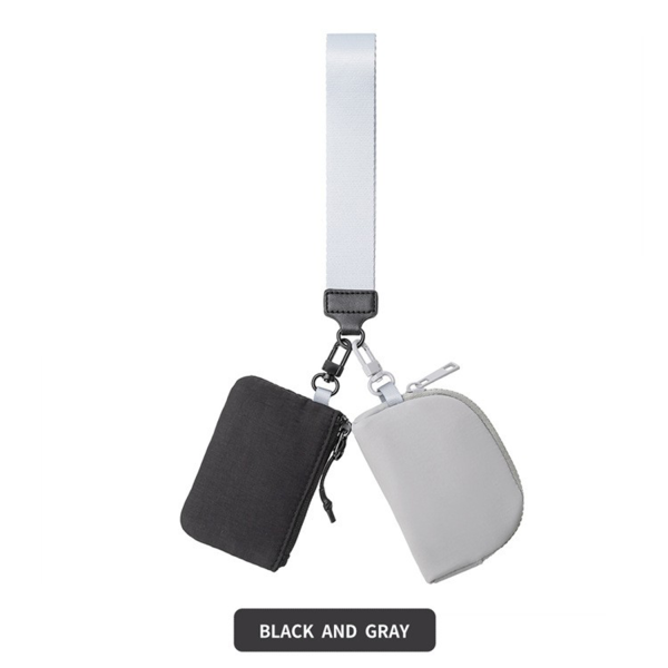 Dual Pouch Wrist Wallets
