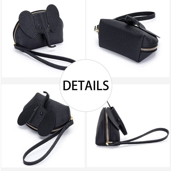 c30dd127-4722-40d7-99e4-5b32beaddebe_BGBCJ035.jpg Genuine Leather Cartoon Elephant Mini Coin Purse Wallet
