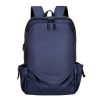 Nylon Computer Backpack With USB Charging Port