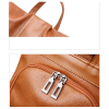 Soft PU Leather Casual Backpack