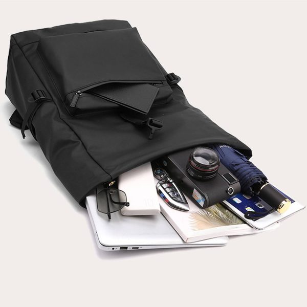 PU Leather Large Capacity Computer Backpack