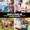 outdoor camping cutlery storage bag