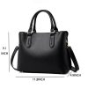 PU Satchel Bag And Simple Shoulder Handbag For Women