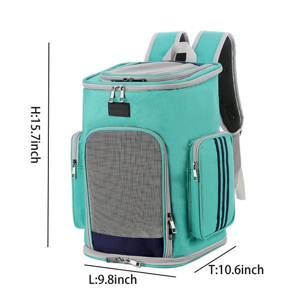 Pet Carrier Backpack for Small Cats and Dogs