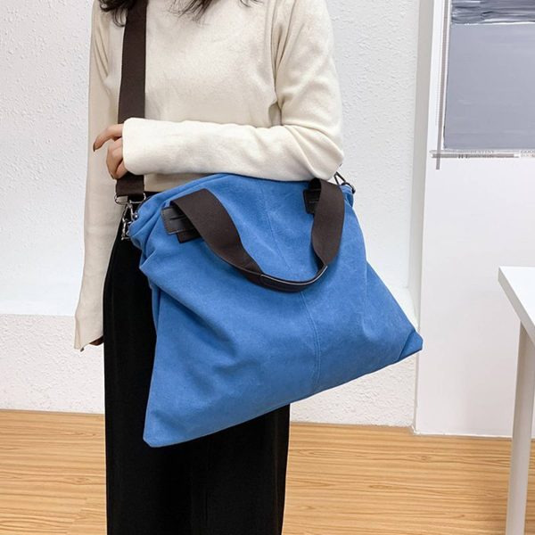 Canvas Women's Vintage Shoulder Crossbody Tote Bag