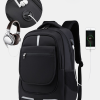 Slim Durable Canvas Laptop Backpack