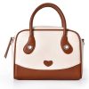 Stylish Waterproof PU Leather Top Handle Tote Bag
