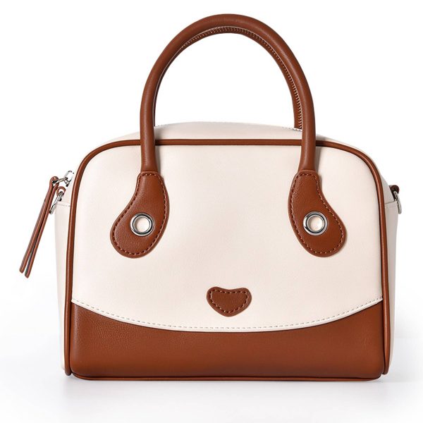 Stylish Waterproof PU Leather Top Handle Tote Bag