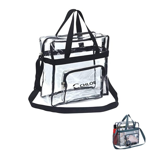Transparent Cross Body Tote Bag