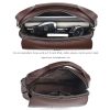 PU Leather Business Briefcase Crossbody Bag
