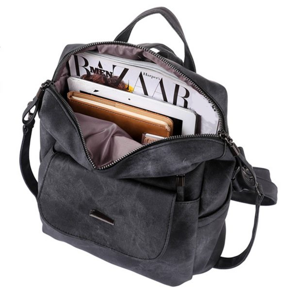 PU Leather Backpack for Women